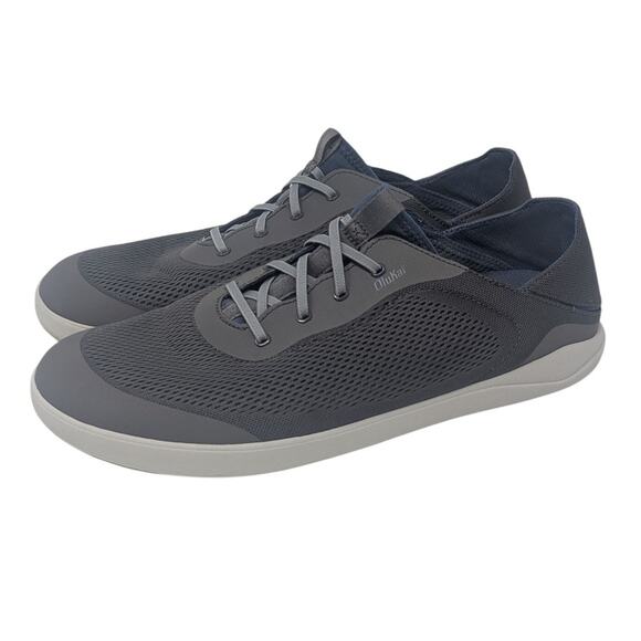 OluKai Moku Pae Men's Slip On Sneakers Gray Size 15 - Picture 1 of 10